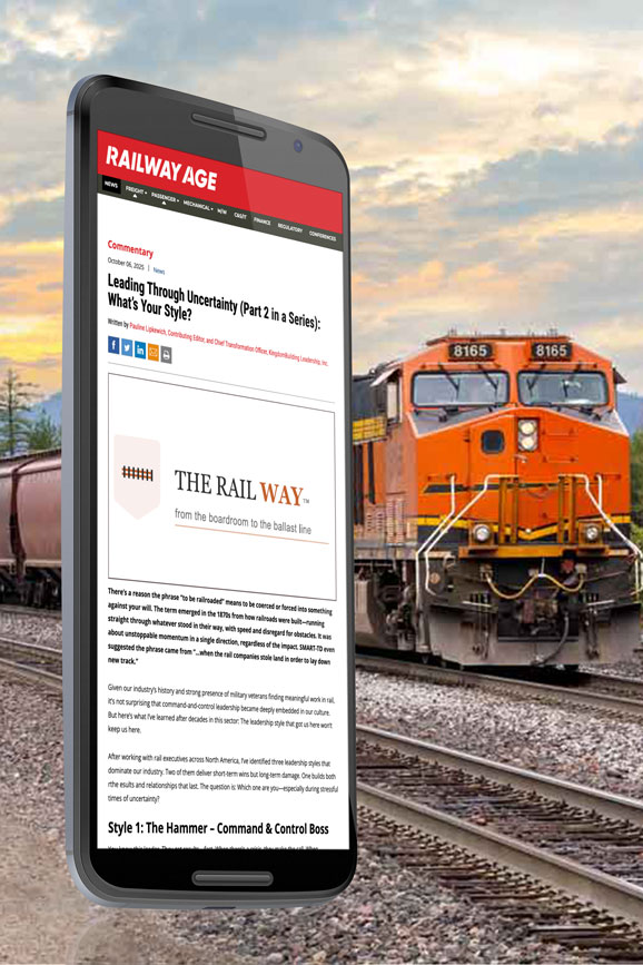 The Rail Way column in Railway Age